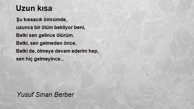 Yusuf Sinan Berber