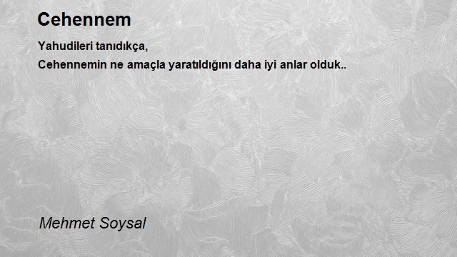 Mehmet Soysal