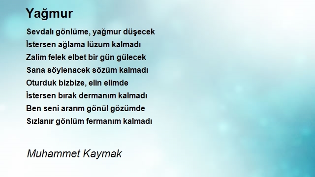 Muhammet Kaymak