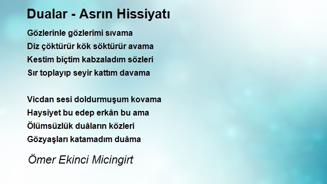 Ömer Ekinci Micingirt