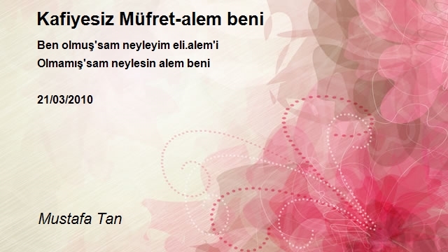 Mustafa Tan