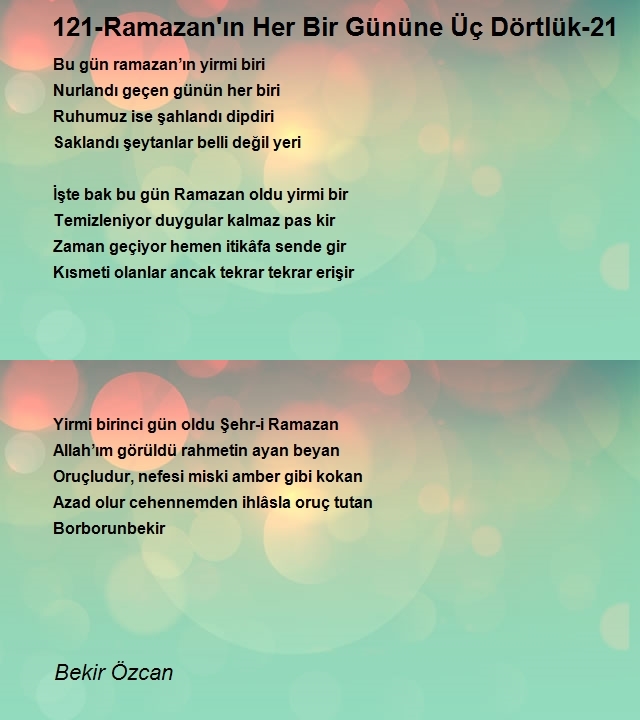 Bekir Özcan