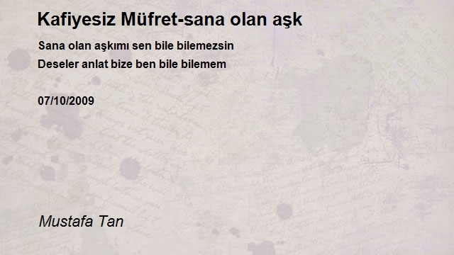 Mustafa Tan