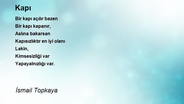 İsmail Topkaya