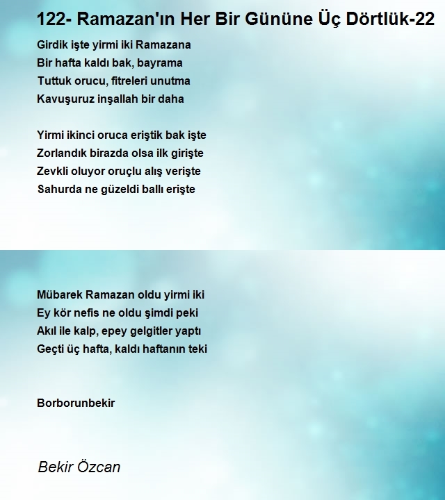 Bekir Özcan