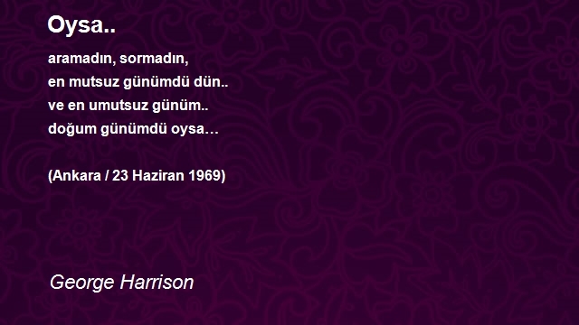 George Harrison