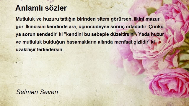 Selman Seven