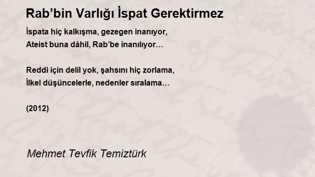 Mehmet Tevfik Temiztürk