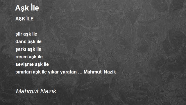 Mahmut Nazik