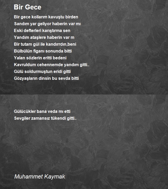 Muhammet Kaymak