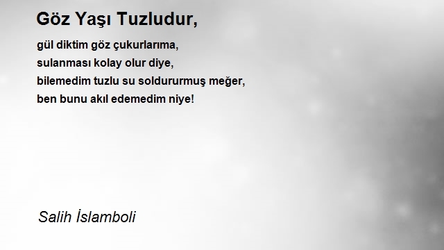 Salih İslamboli