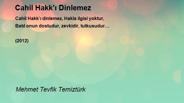 Mehmet Tevfik Temiztürk