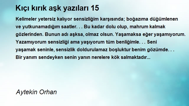 Aytekin Orhan