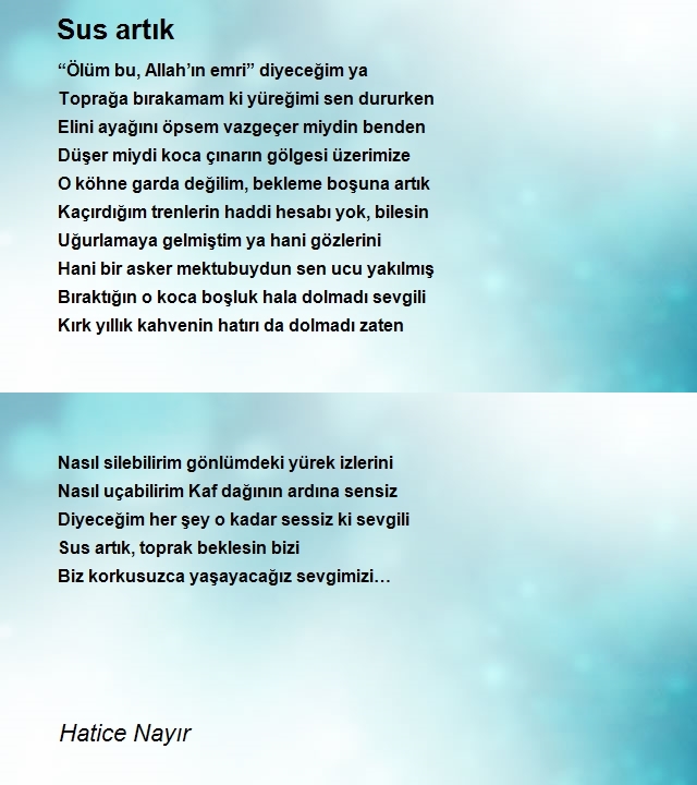 Hatice Nayır