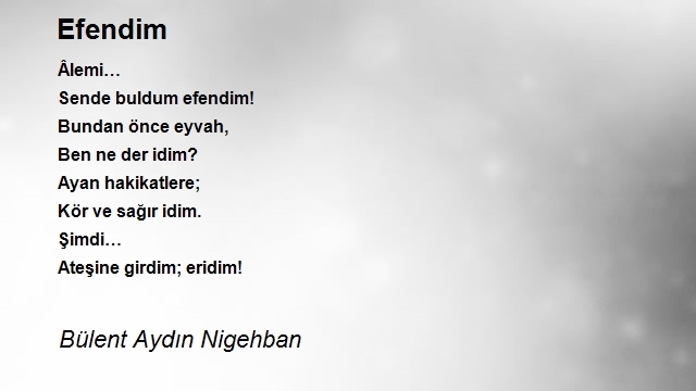 Bülent Aydın Nigehban