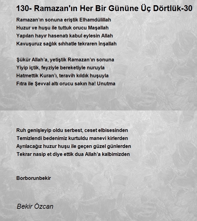 Bekir Özcan