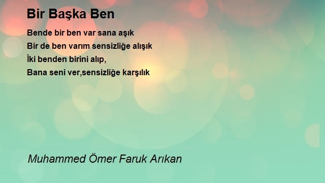 Muhammed Ömer Faruk Arıkan