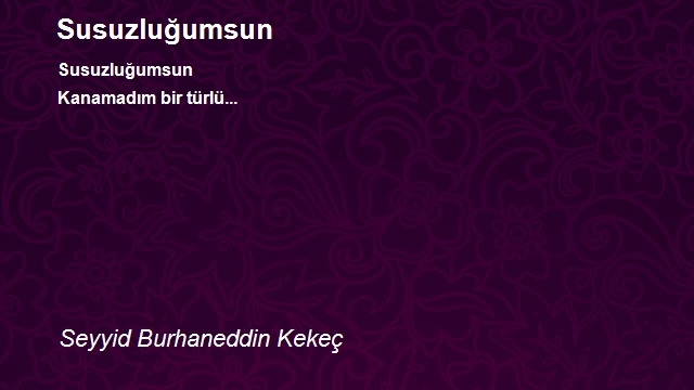 Seyit Burhaneddin Kekeç