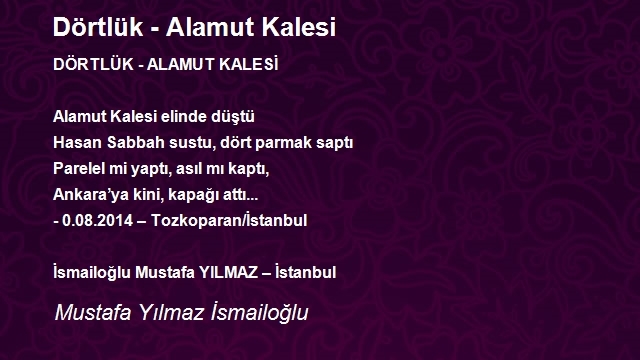 Mustafa Yılmaz İsmailoğlu