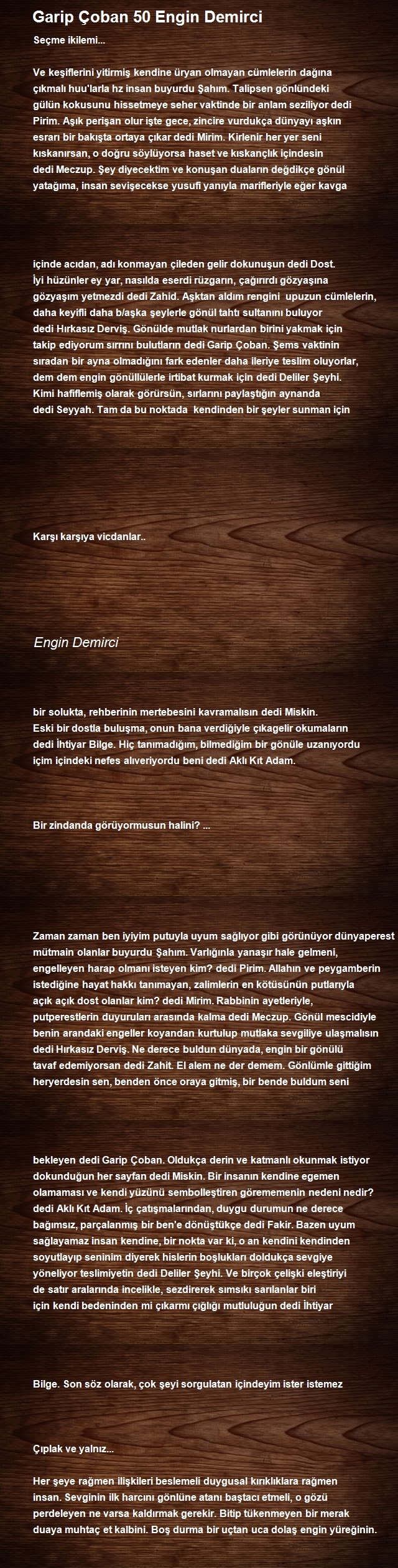 Engin Demirci