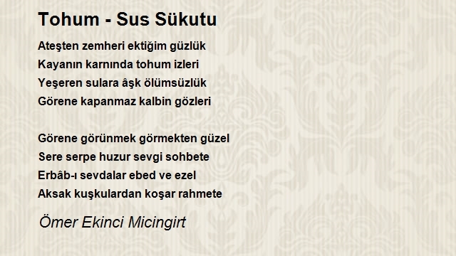 Ömer Ekinci Micingirt