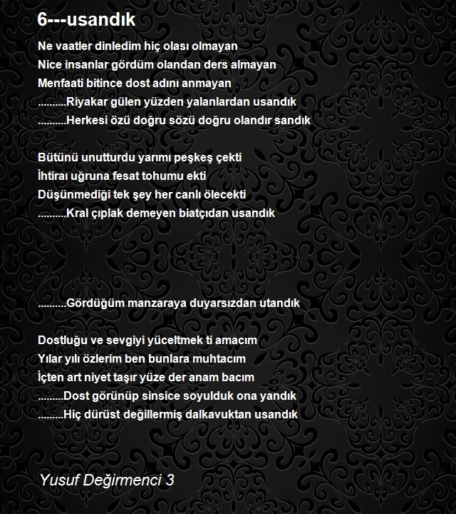 Yusuf Değirmenci 3