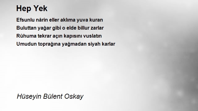 Hüseyin Bülent Oskay