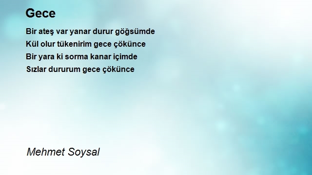 Mehmet Soysal