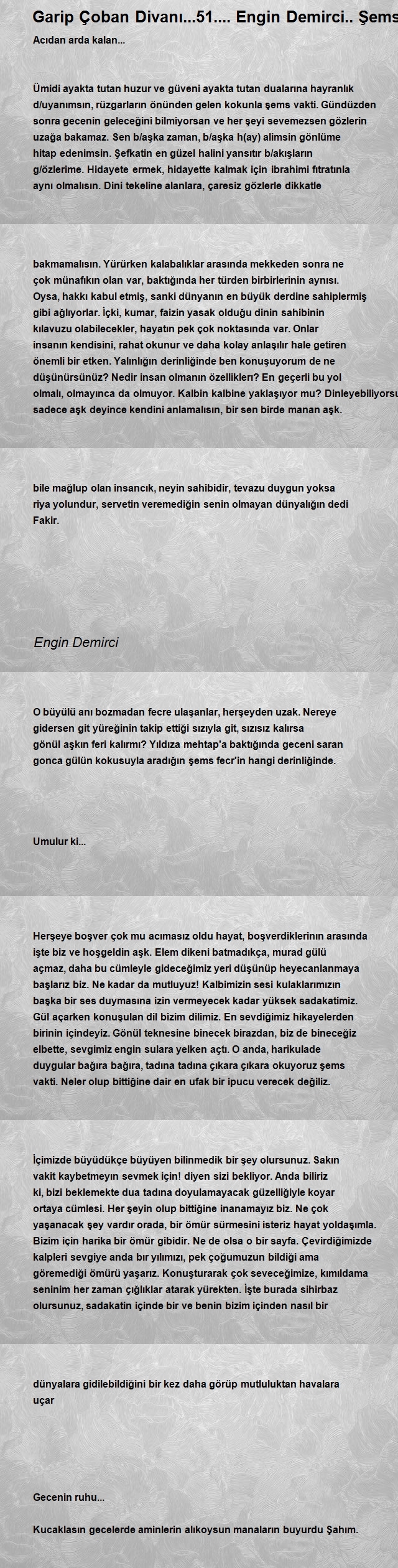 Engin Demirci