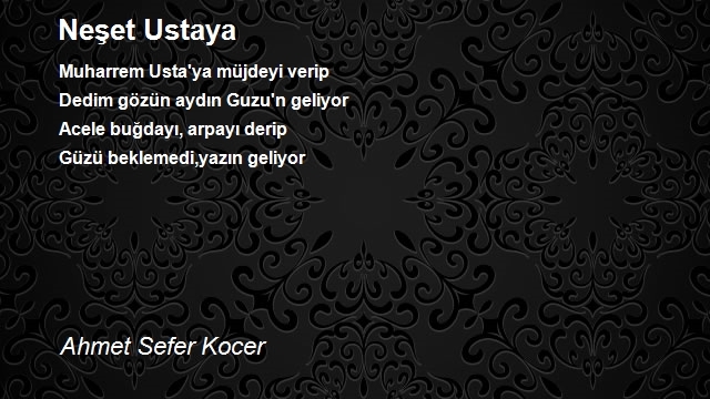 Ahmet Sefer Kocer