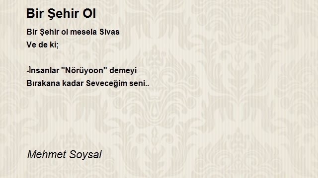 Mehmet Soysal