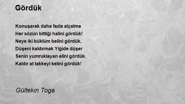 Gültekin Toga