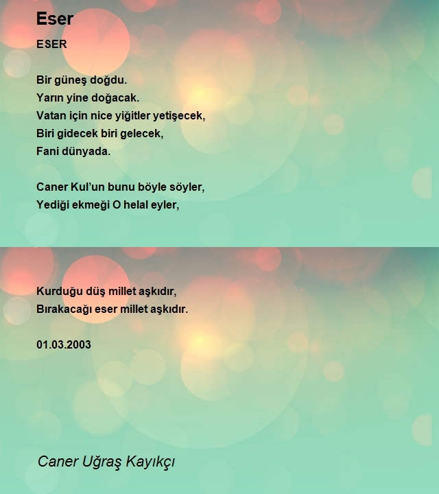 Caner Uğraş Kayıkçı