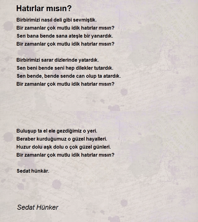 Sedat Hünker