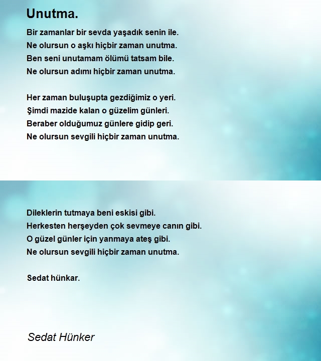 Sedat Hünker