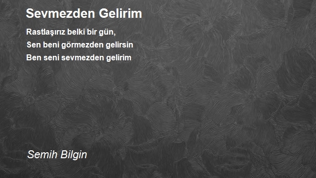 Semih Bilgin