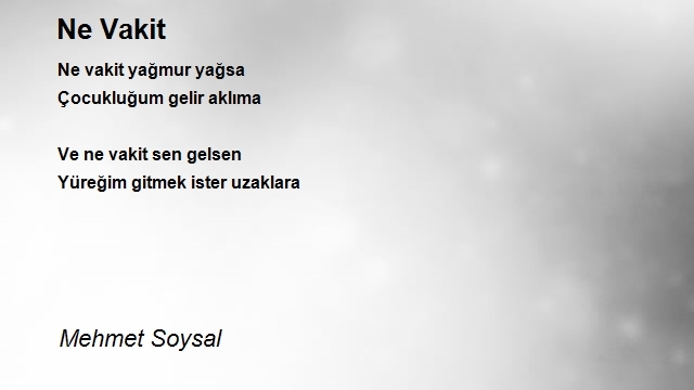 Mehmet Soysal