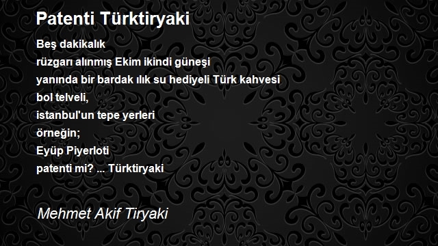 Mehmet Akif Tiryaki