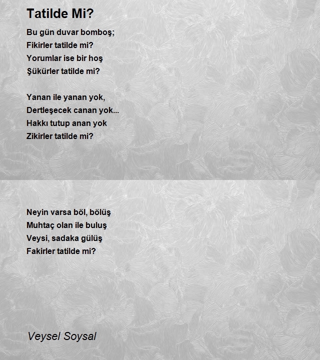 Veysel Soysal