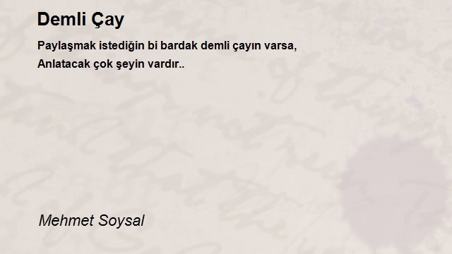 Mehmet Soysal