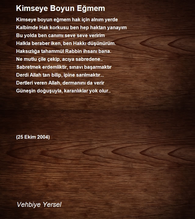 Vehbiye Yersel