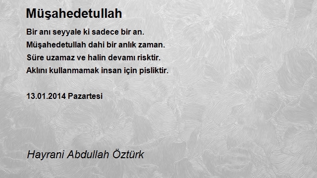 Hayrani Abdullah Öztürk