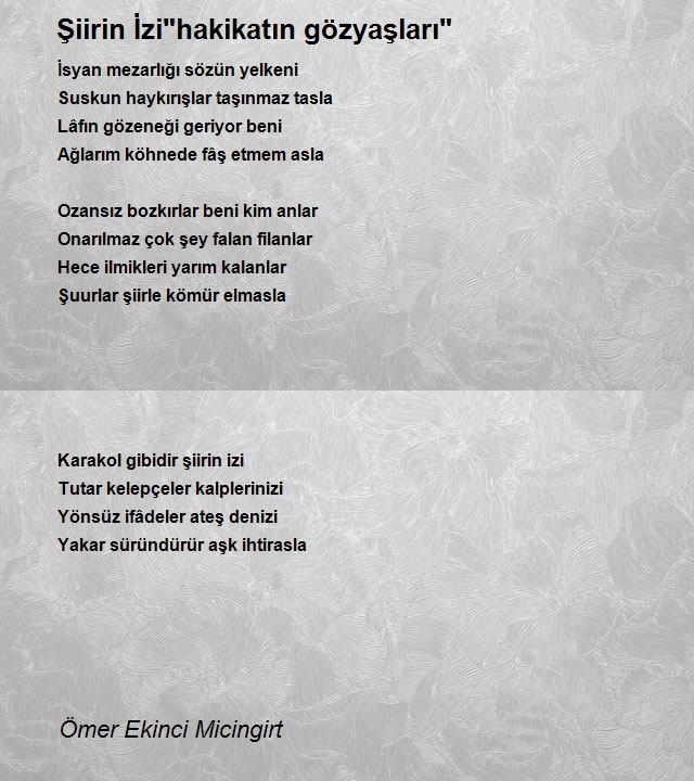 Ömer Ekinci Micingirt