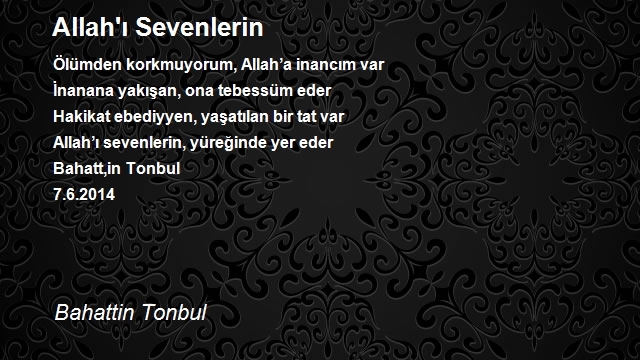 Bahattin Tonbul