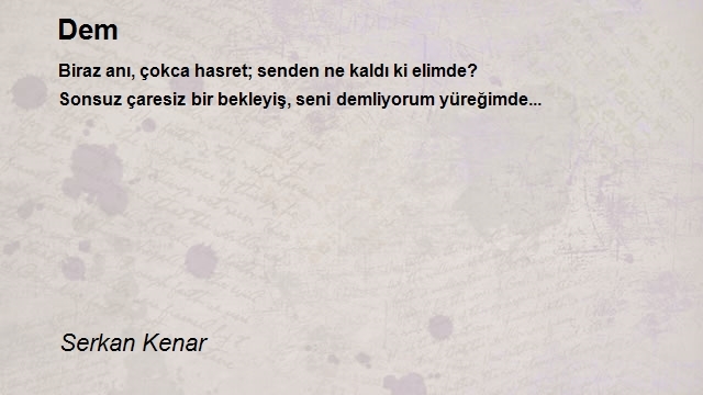 Serkan Kenar