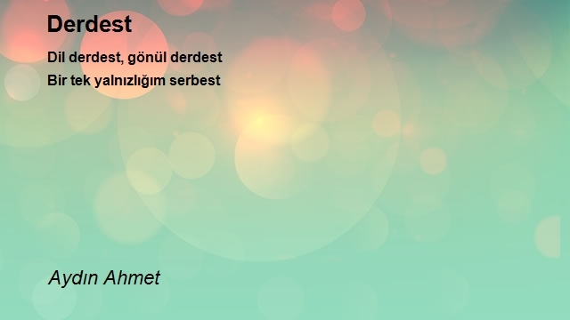 Aydın Ahmet