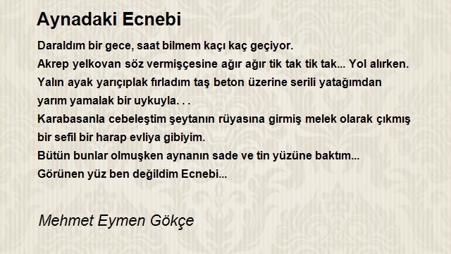 Mehmet Eymen Gökçe