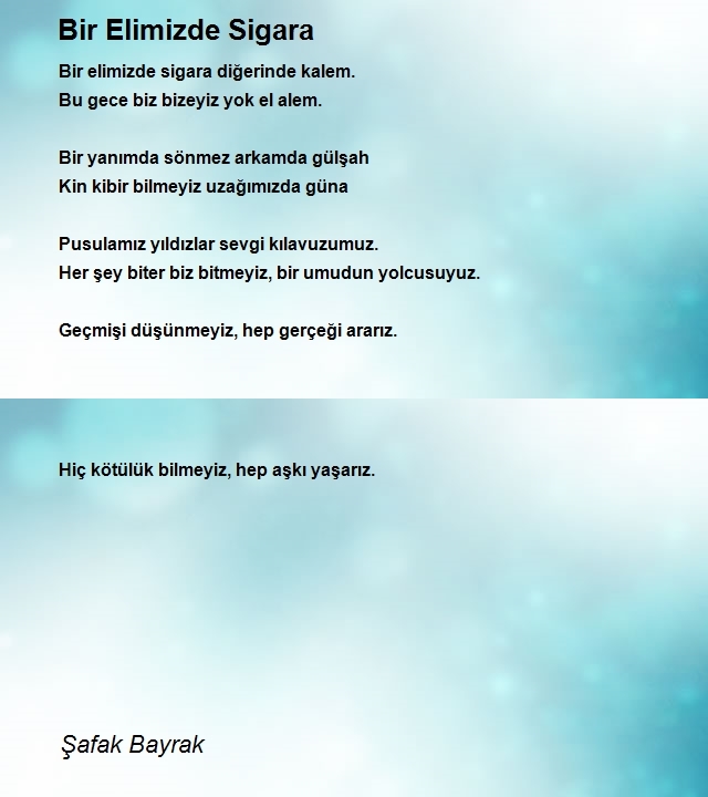 Şafak Bayrak