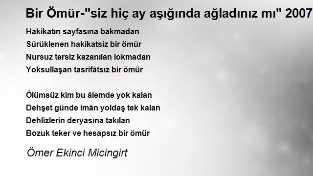 Ömer Ekinci Micingirt