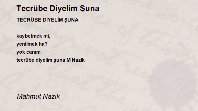 Mahmut Nazik